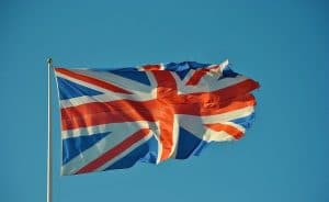 British Flag David Cameron